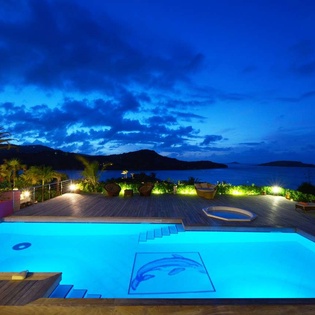Villa Pool at WV SUN, Petit Cul de Sac, St. Barthelemy