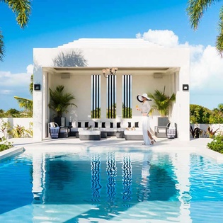 Villa Pool at TC TRI, Long Bay Beach, Turks & Caicos