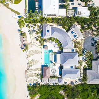 Aerial photo of PL SEN, Grace Bay/Leeward, Turks & Caicos