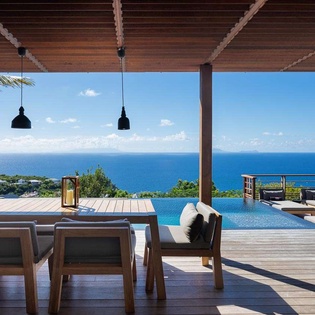 Veranda at WV GYP, Gouverneur, St. Barthelemy