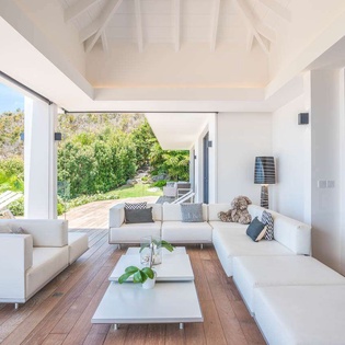 Living Room at WV BST, Lurin, St. Barthelemy