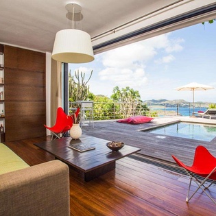 Living Room at WV AGV, Vitet, St. Barthelemy