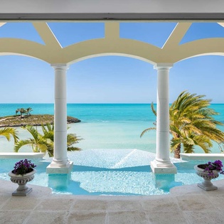Villa Pool at TC EMA, Turtle Tail, Turks & Caicos