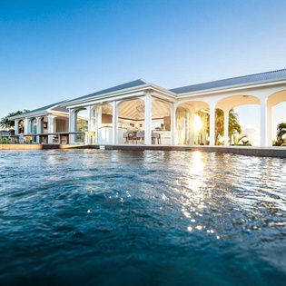 Villa Pool at WV BYZ, Colombier, St. Barthelemy