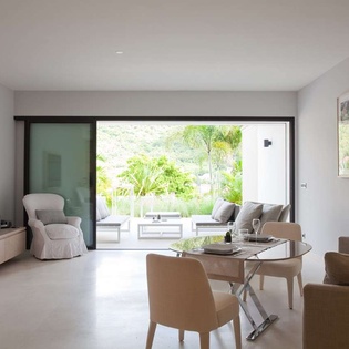 Dining Room at WV MIL, Gustavia, St. Barthelemy