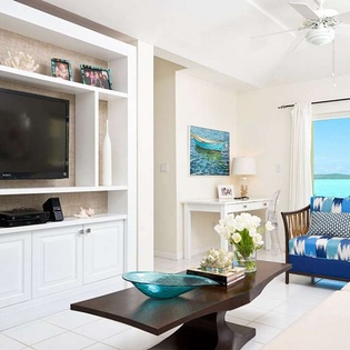 Living Room at TC BRI, Chalk Sound/Taylors, Turks & Caicos