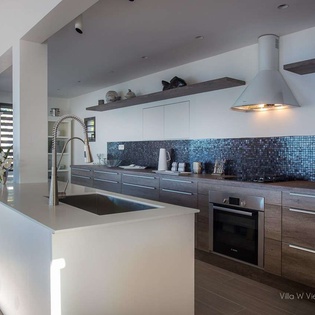 Kitchen at WV IEW, St. Jean, St. Barthelemy