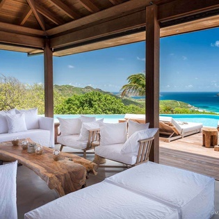 Terrace at WV IXF, St. Jean, St. Barthelemy