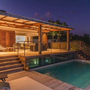 Villa Pool at WV BEL, Vitet, St. Barthelemy