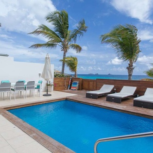 Villa Pool at WV VDD, Flamands Beach, St. Barthelemy