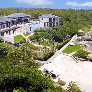 Aerial photo of AXA KAM1, Little Harbour, Anguilla