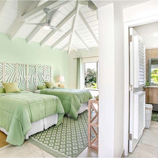 Bedroom at PIE LIB, Beach Side/Baie Rouge, St. Martin