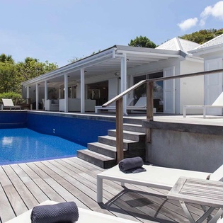 Villa Pool at WV RIV, Flamands, St. Barthelemy