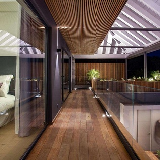 Terrace at WV SAH, Corossol, St. Barthelemy