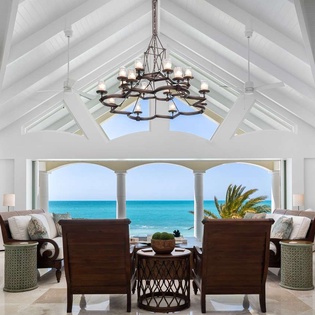 Living Room at TC EMA, Turtle Tail, Turks & Caicos