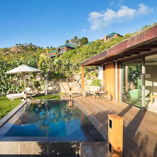 Villa Pool at WV CTH, St. Jean, St. Barthelemy
