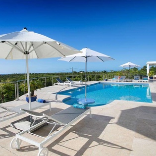 Villa Pool at PIE OCE, Hillside/Terres Basses, St. Martin