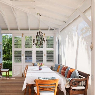 Veranda at WV PBO, Colombier, St. Barthelemy