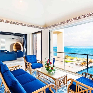 Living Room at RIC LIM, Little Harbour, Anguilla