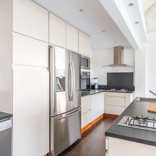 Kitchen at WV UPS, Pointe Milou, St. Barthelemy