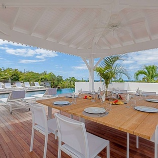 Deck at PIE ALW, Hillside/Terres Basses, St. Martin