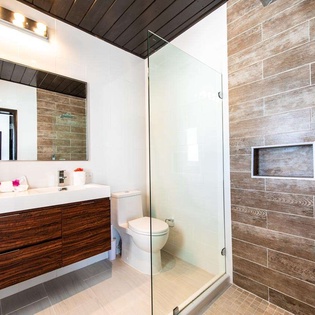 Bathroom at AXA PBA, Blowing Point, Anguilla