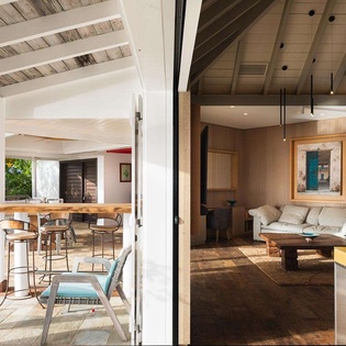 Dining Room at WV BSN, Lurin, St. Barthelemy