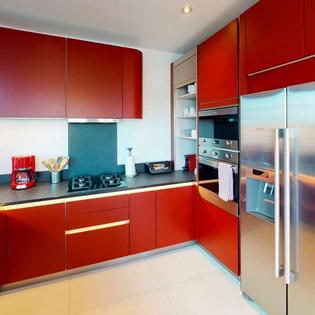 Kitchen at WV FAS, St. Jean, St. Barthelemy