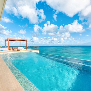 Villa Pool at PIE AMA, Hillside/Baie Rouge, St. Martin