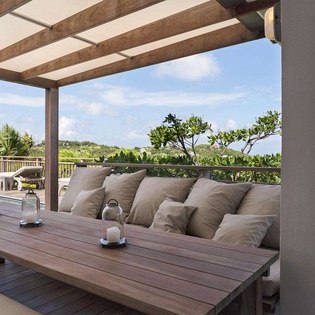 Veranda at WV BIB, Vitet, St. Barthelemy