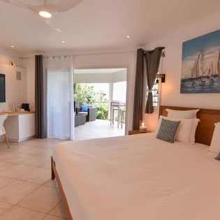 Bedroom at WV ACR, Vitet, St. Barthelemy