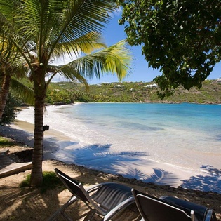 Beach at WV BEA, Marigot Beach, St. Barthelemy