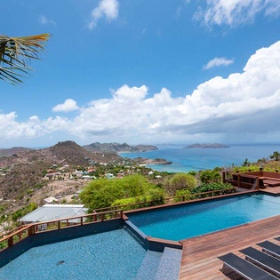 The view from WV JAB, Petite Saline, St. Barthelemy