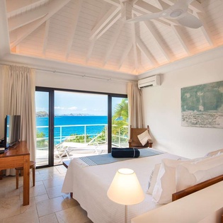 Bedroom at WV TCK, Flamands Beach, St. Barthelemy