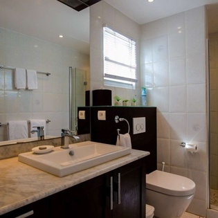 Bathroom at WV ALO, Vitet, St. Barthelemy