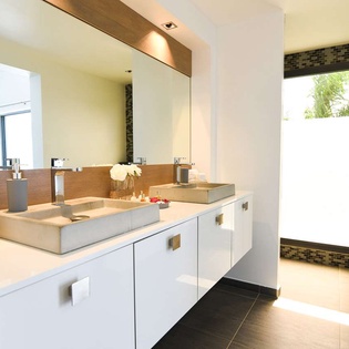 Bathroom at WV VLY, Vitet, St. Barthelemy