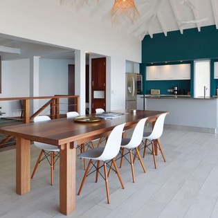 Dining Room at WV FLA, Flamands, St. Barthelemy