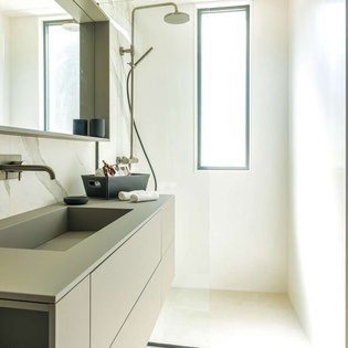 Bathroom at WV PVL, Gustavia, St. Barthelemy