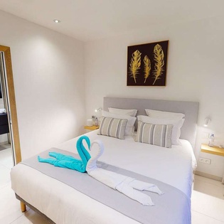 Bedroom at WV FAS, St. Jean, St. Barthelemy