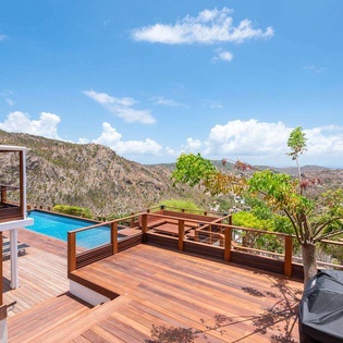 The view from WV JAB, Petite Saline, St. Barthelemy