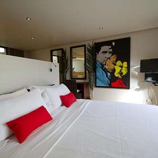 Bedroom at WV CML, Camaruche, St. Barthelemy