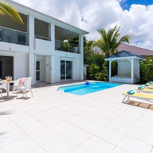 Villa Pool at PIE BLS, Happy Bay, St. Martin