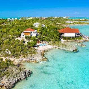 Aerial photo of IE BCT, Chalk Sound/Taylors, Turks & Caicos