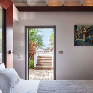 Bedroom at WV BSN, Lurin, St. Barthelemy