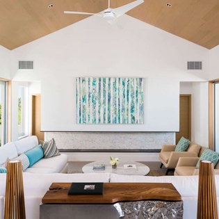 Living Room at IE HES, Silly Creek/Taylors, Turks & Caicos