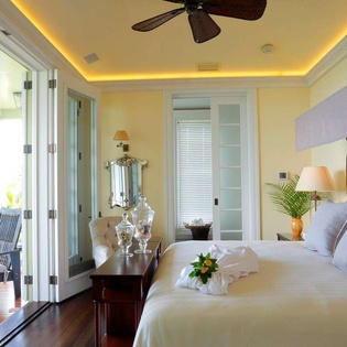 Bedroom at AXA SAN, Long Bay, Anguilla
