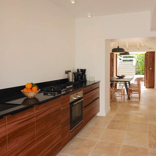 Kitchen at WV ARK, Pointe Milou, St. Barthelemy