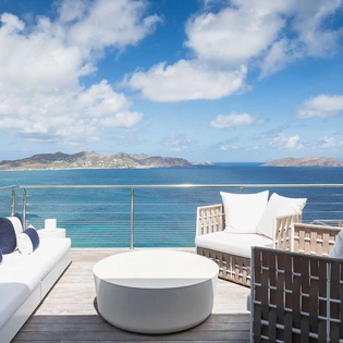 The view from WV CAA, Pointe Milou, St. Barthelemy