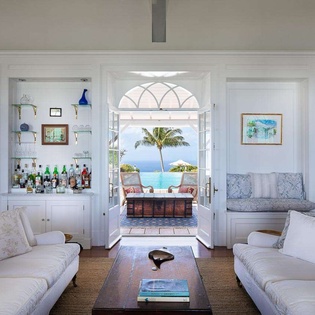 Living Room at WV PBO, Colombier, St. Barthelemy