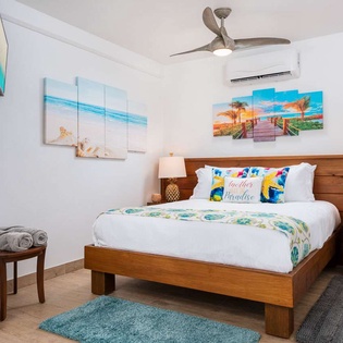 Bedroom at IE BCT, Chalk Sound/Taylors, Turks & Caicos